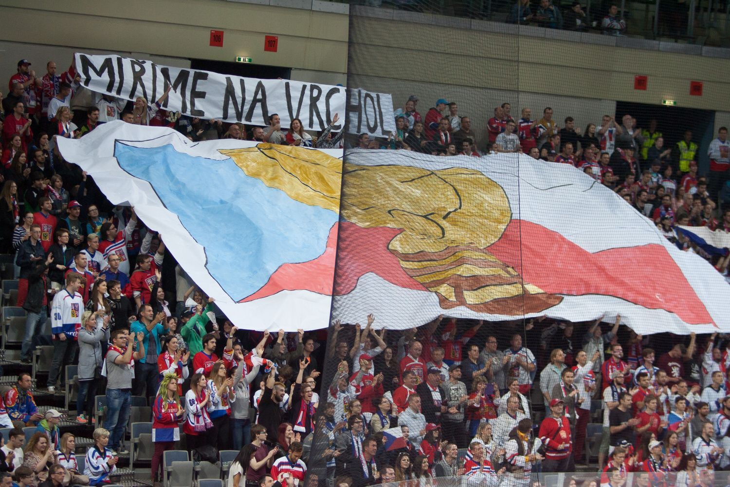 Česko-Kanada: čeští fanoušci