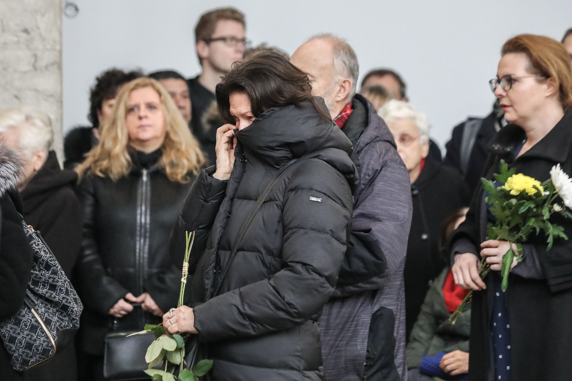 Pohřeb Táňa Fischerová, Krematorium Strašnice