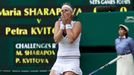 Petra Kvitová ve Wimbledonu 2011. Tady dosáhla zatím svůj největší úspěch v kariéře