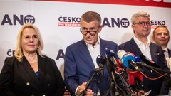 Hnutí ANO Volby do evropského parlamentu andrej Babiš Klára dostálová Karel Havlíček