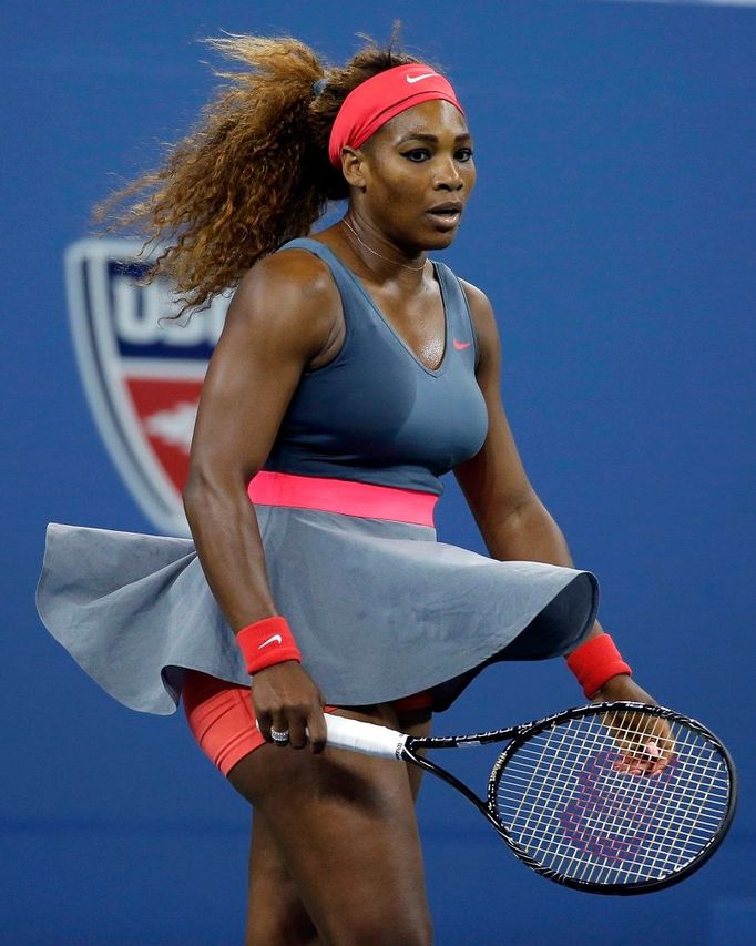 Serena Williamsová na tenisovém US Open 2013