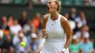 Petra Kvitová v osmifinále Wimbledonu 2023