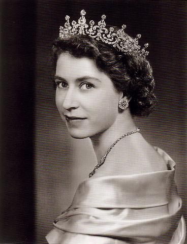 Královna Alžběta II. - korunovace 1952