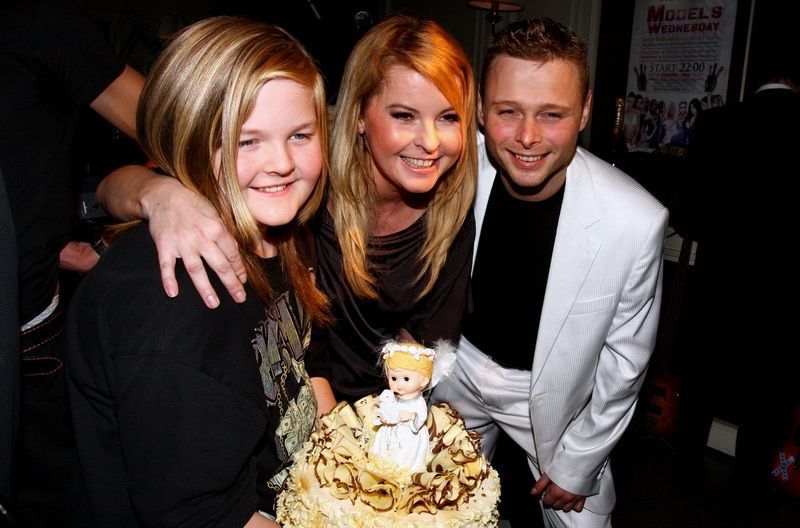 Iveta Bartošová se synem Arturem a Jarek Šimek