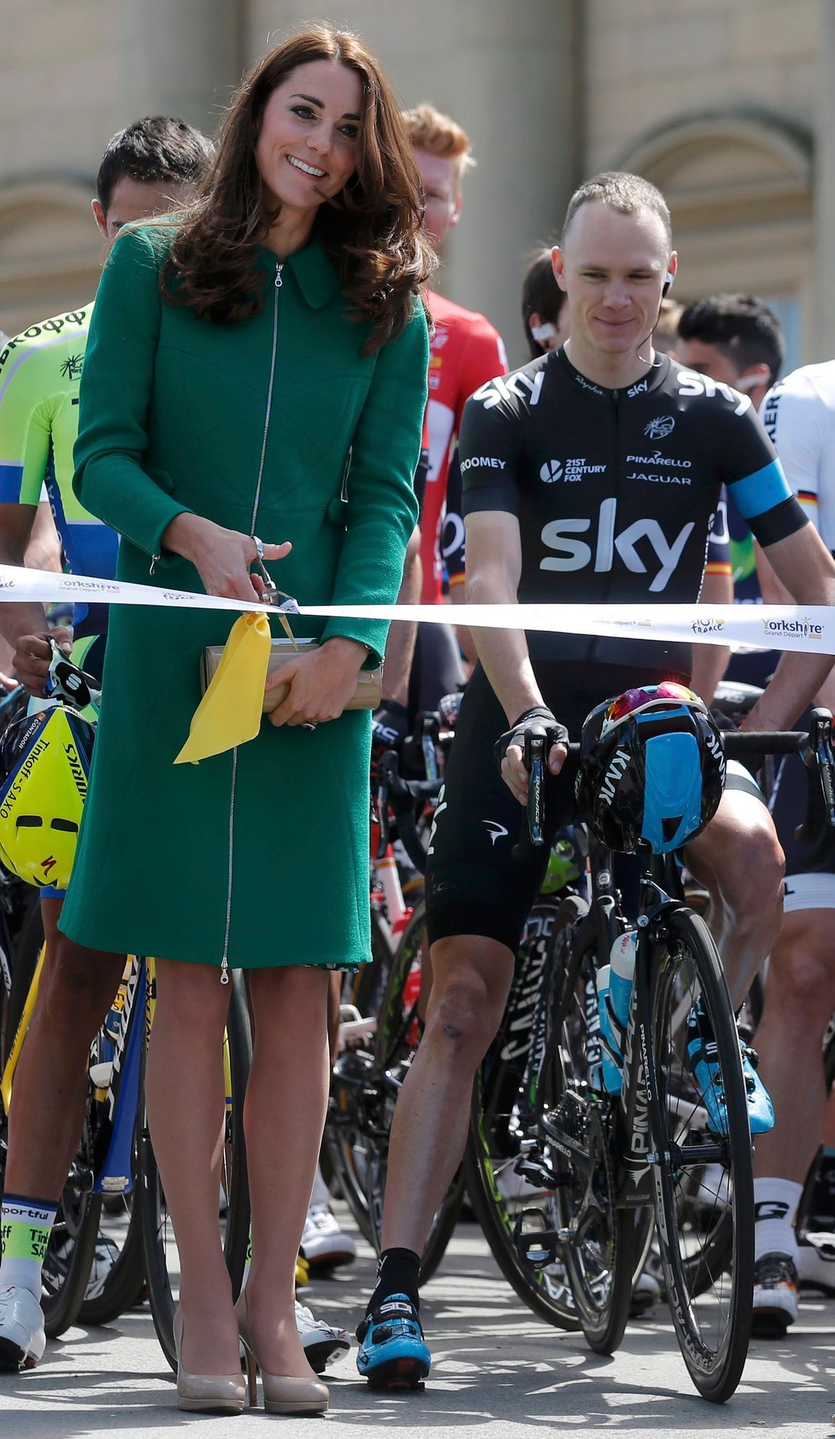 Vévodkyně Catherine na Tour de France 2014