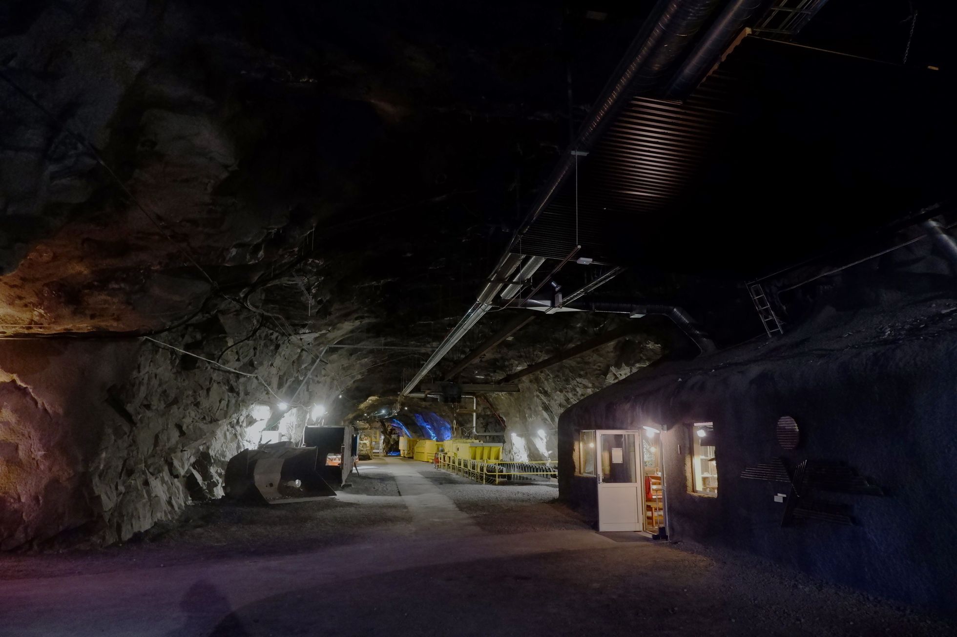 Kiruna důl železo SÚRAO Švédsko