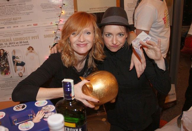 Tatiana Dyková a Anna Geislerová