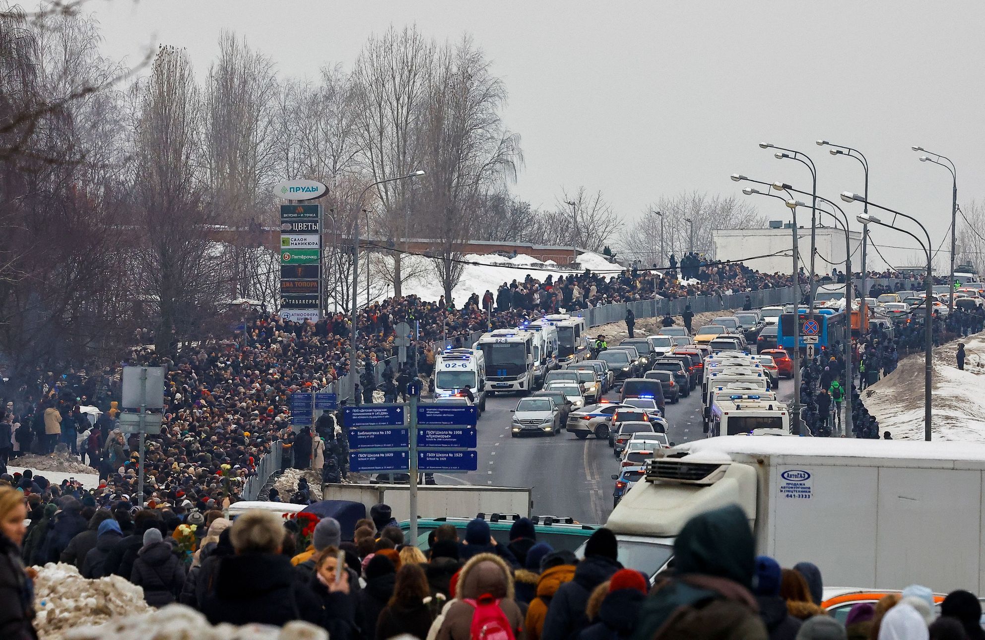 Rusko Navalnyj pohřeb