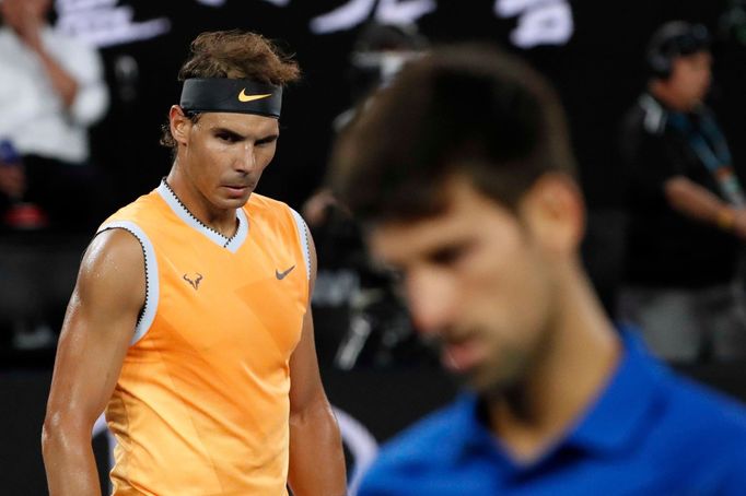 Rafael Nadal ve finále Australian Open 2019.