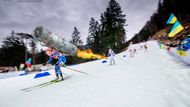 Češky jsou běžecky fantastické a tady vidíme proč. Chudák Kaisa Mäkäräinenová, zima jí v Ruhpoldingu určitě nebyla.