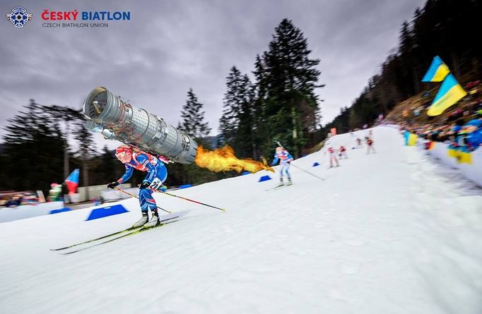 Český biatlon, photoshop Petr Slavík