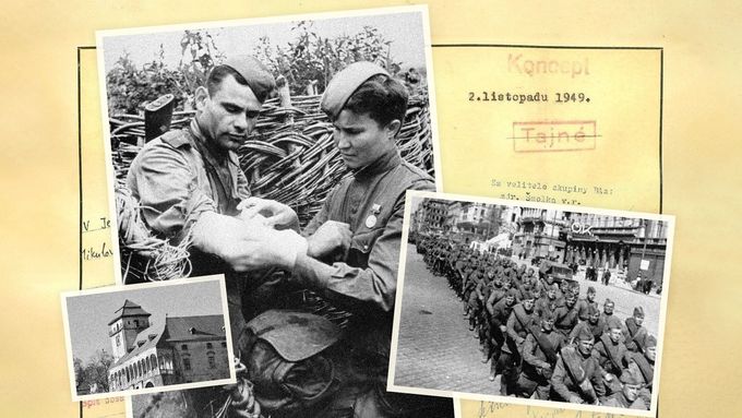 Sovětský plukovník v přestřelce s opilými českými myslivci. V těle měl padesát broků