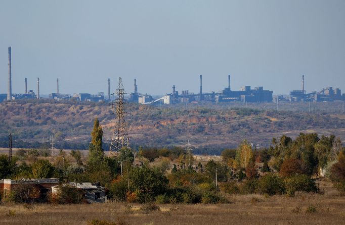 Avdijivka nedaleko Doněcku. Město, na které ze tří stran útočí ruští okupanti.