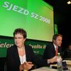 sjezd Strany zelených - kandidáti na předsedu