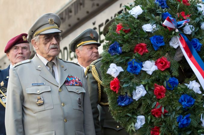 Válečný veterán Antonín Štícha.