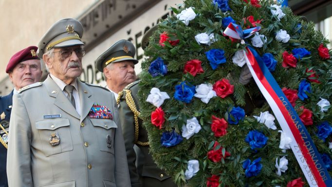 Válečný veterán Antonín Štícha.