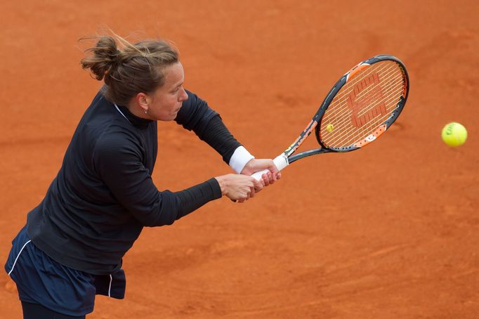 Barbora Strýcová na Prague Open 2016