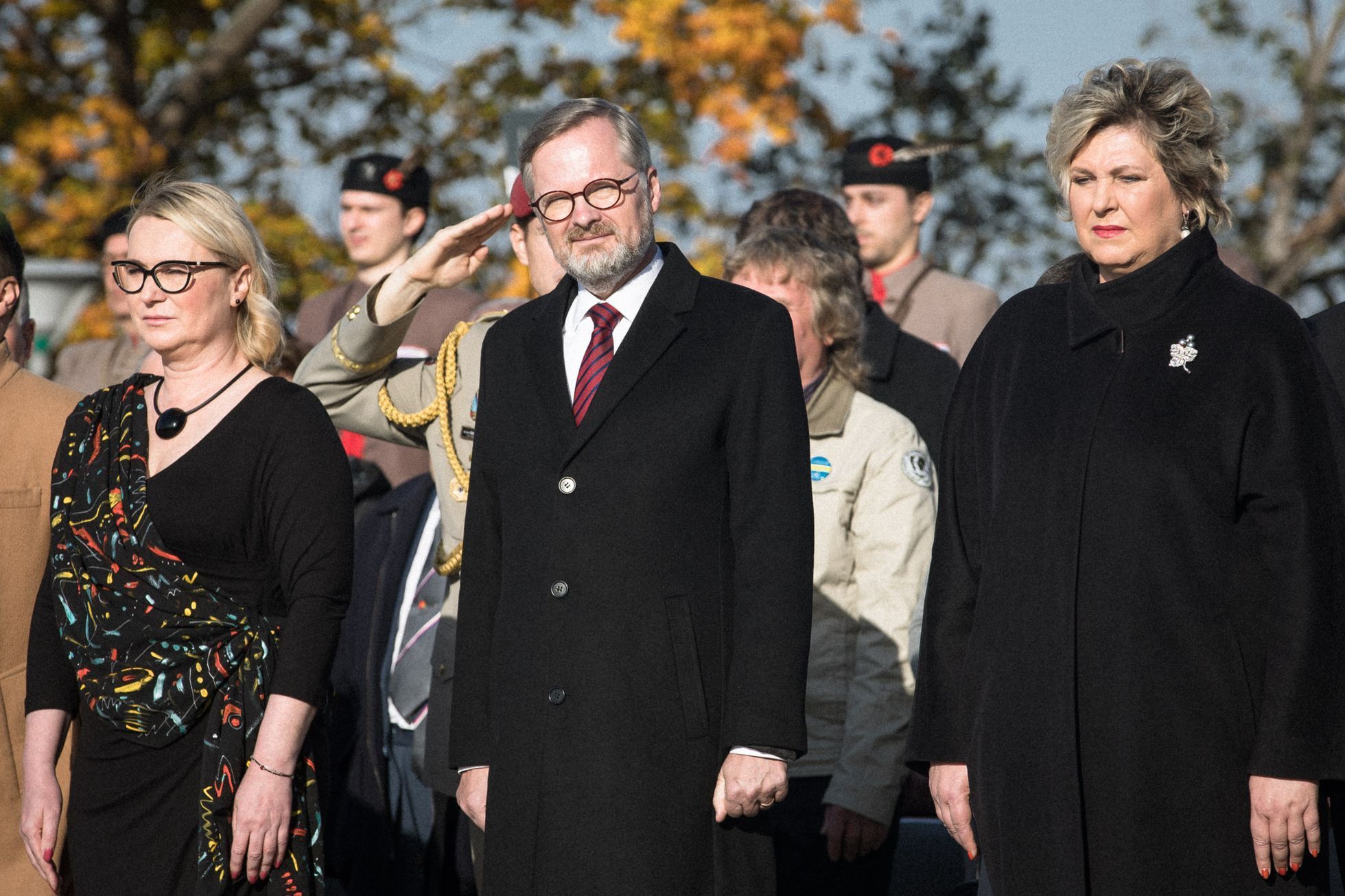 28. říjen 2022 u Národního památníku na Vítkově