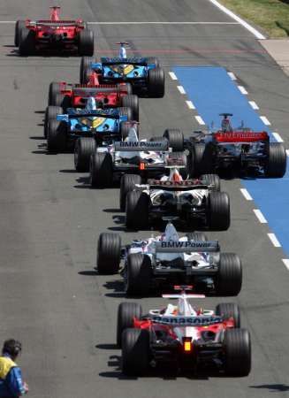 Kvalifikace F1 v Silverstone