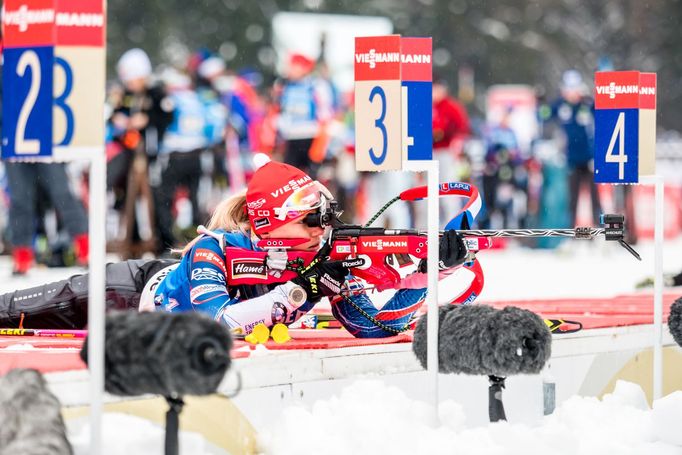 SP, Ruhpolding, štafeta Ž: Eva Puskarčíková