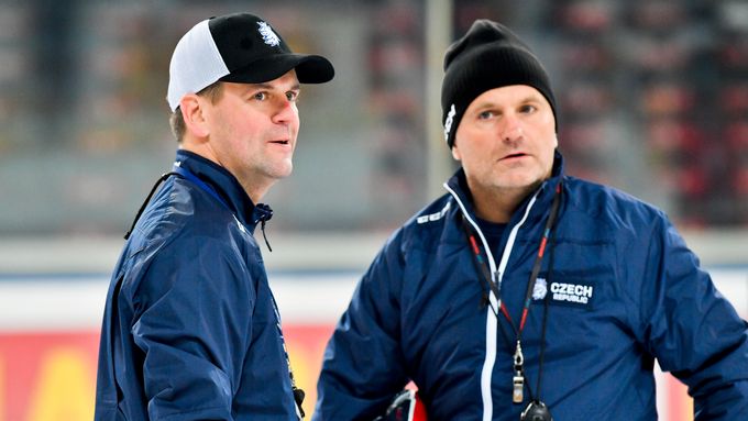 Karla Mlejnka (vlevo) si reprezentační trenér Miloš Říha vybral do týmu k Robertu Reichelovi.