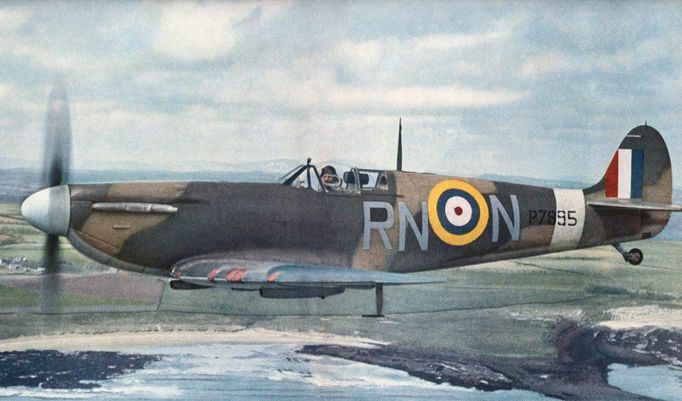 Letoun Supermarine Spitfire