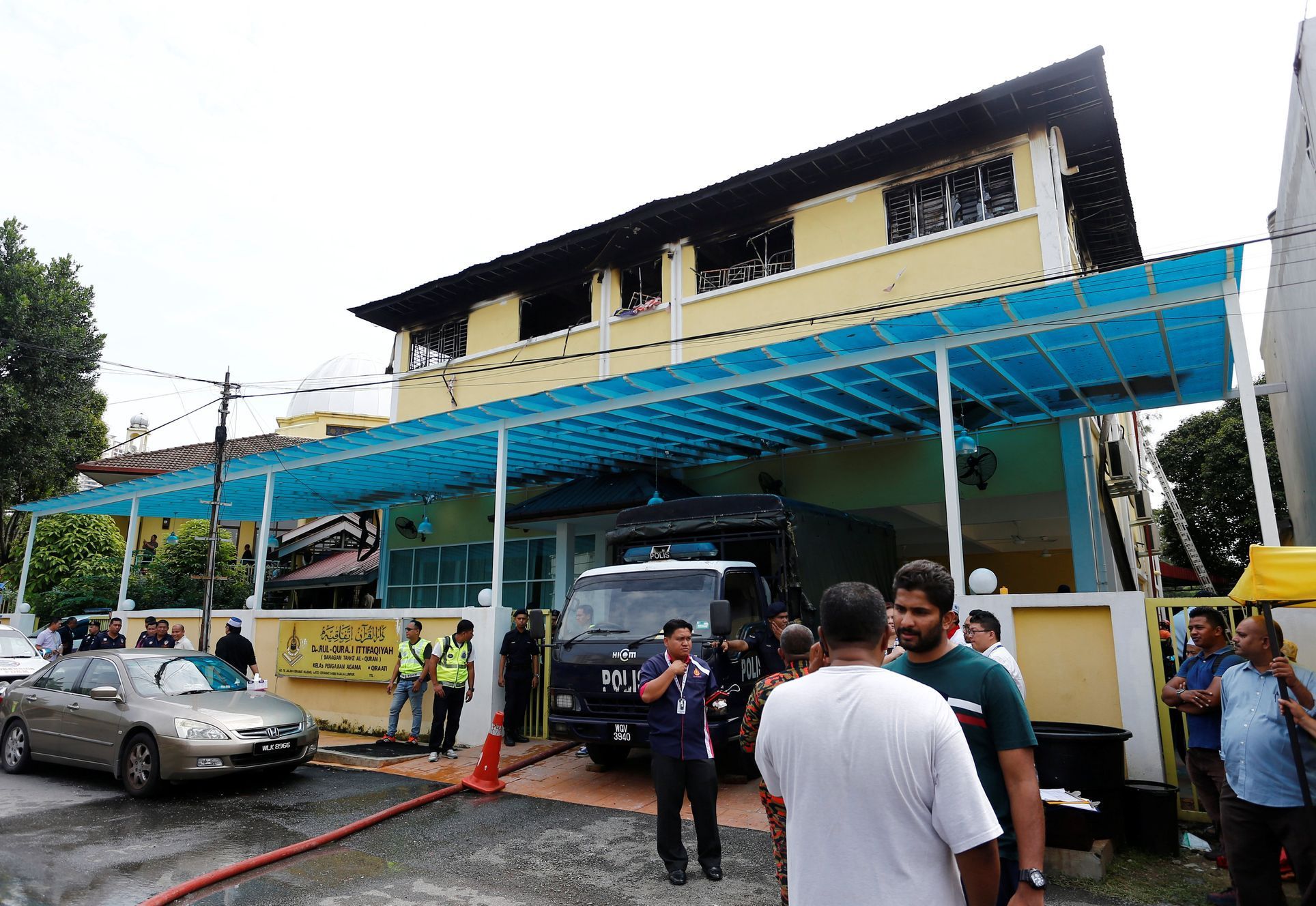 Požár na internátní škole v Kuala Lumpur, zemřelo nejméně 25 lidí