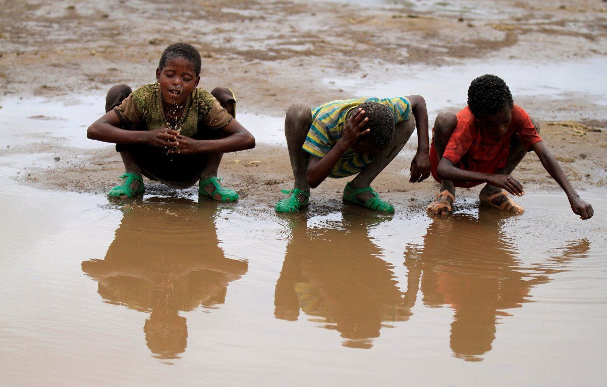 Afrika, sucho