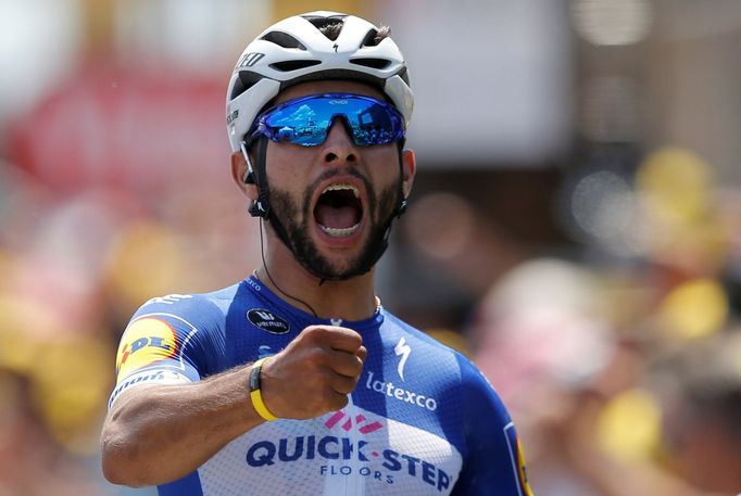 Fernando Gaviria (Quick-Step Floors), vítěz první etapy Tour de France 2018