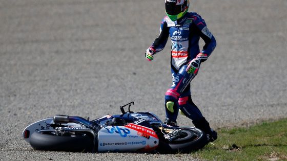 FOTO Zákeřné Japonsko. Trénink MotoGP a Moto2 končil pády