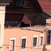 V Olomouci se zřítila část domu
