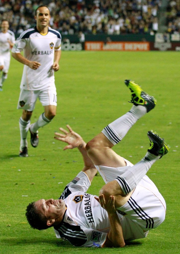 Robbie Keane a Landon Donovan