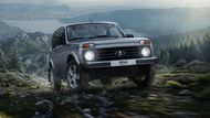 Stejně tak Lada Niva Legend, vůz ze 70. let minulého století.