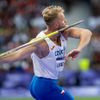 Český atlet Jakub Vadlejch ve finále oštěpu na OH 2024 v Paříži