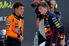 Táta Verstappen nezpomalil, litoval Norris po prohrané kvalifikaci