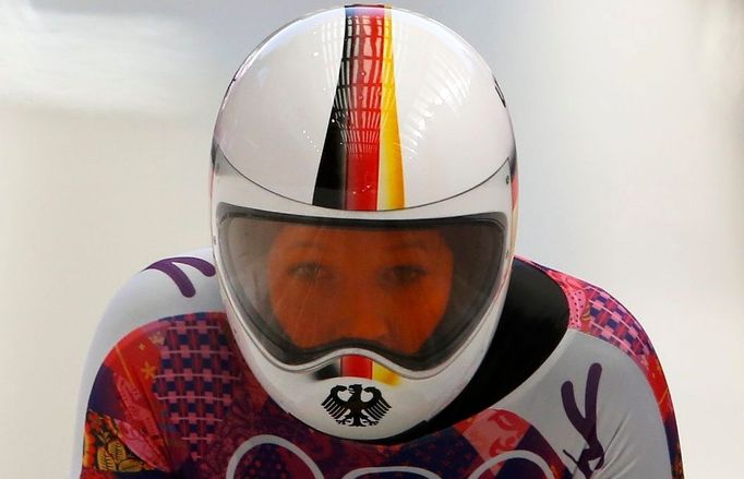 Soči 2014, skeleton: Anja Huberová, Německo