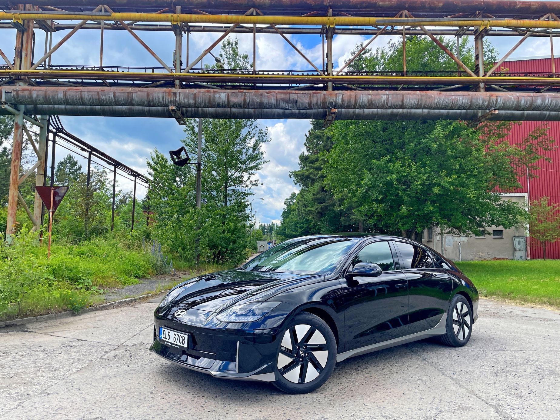 Hyundai Ioniq 6, závěrečný test, DT, servis