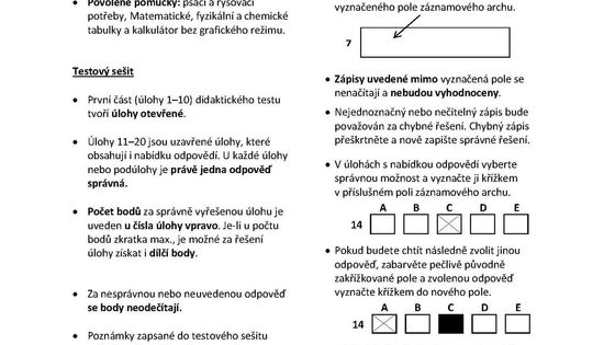 Odmaturovali byste z matematiky? Zkuste to