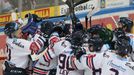 HC Sparta Praha - HC Vítkovice Ridera: Radost Vítkovic z postupu do čtvrtfinále