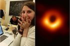 Vědkyně Boumanová se stala tváří černé díry. Na internetu ale čelí urážkám od mužů
