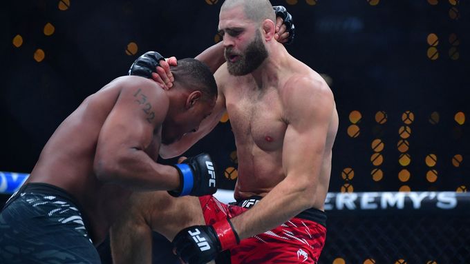 Jiří Procházka při souboji s Hillem