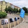 ujguři sin-ťiang čína výstava Tváře ujgurské genocidy