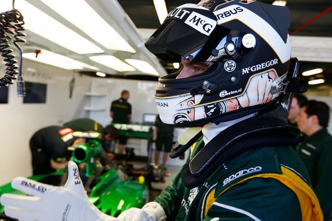 Formule 1: Giedo van der Garde, Caterham