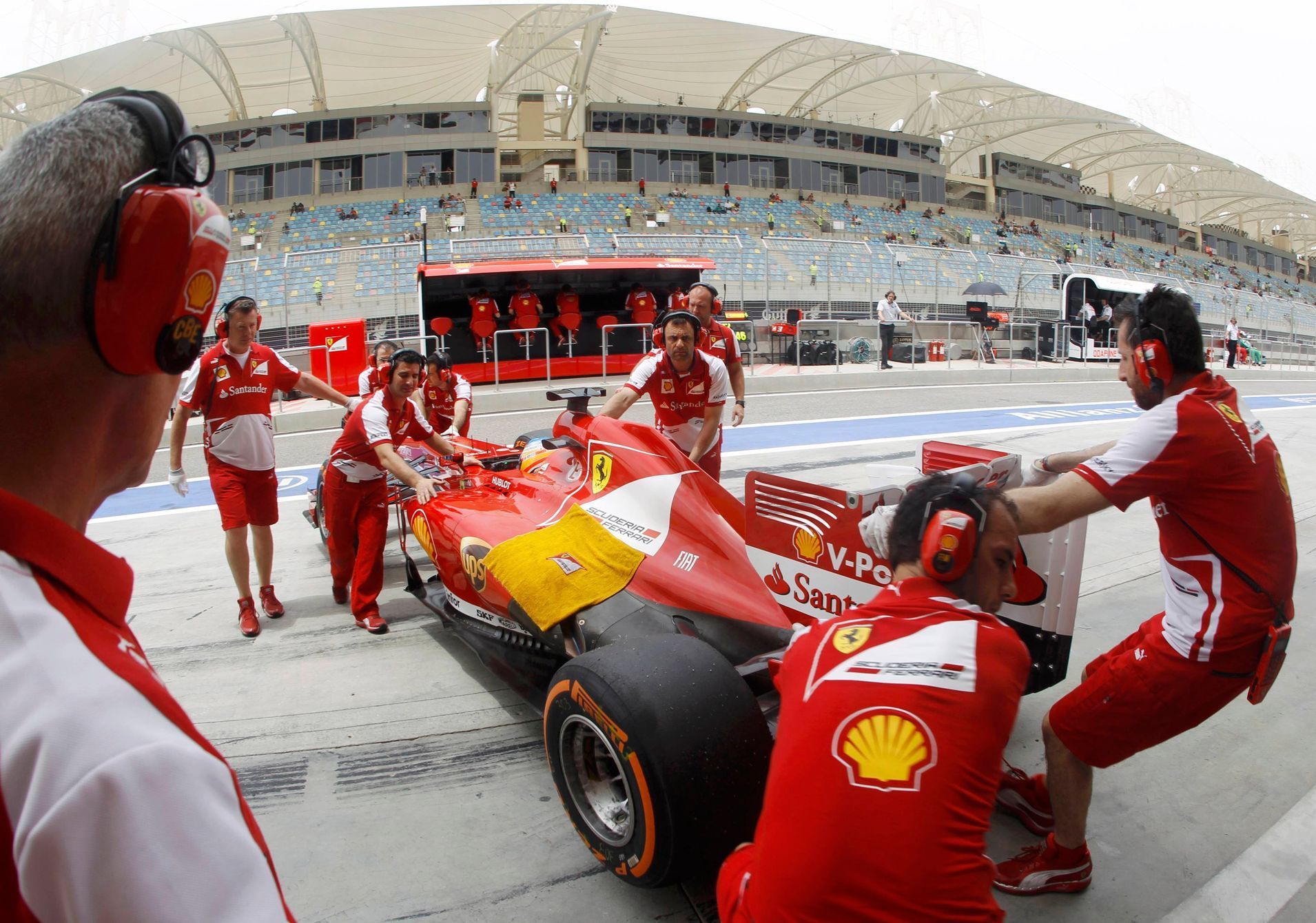 F1, VC Bahrajnu: Fernando Alonso, Ferrari