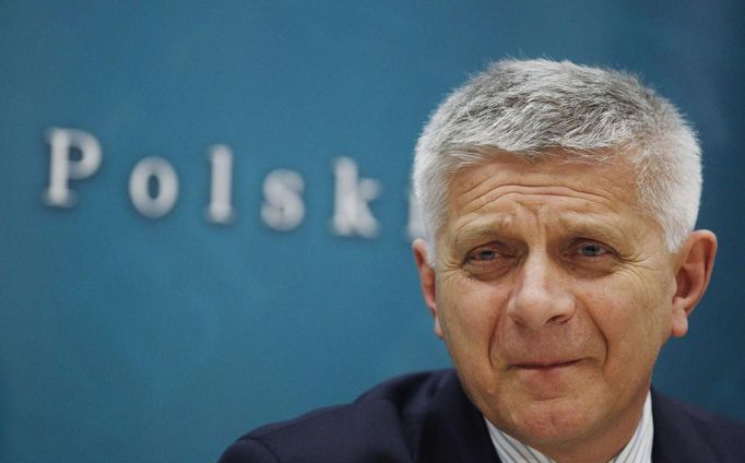 Guvernér Polské centrální banky Marek Belka.