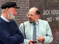 Roku 1988 s Allenem Ginsbergem.