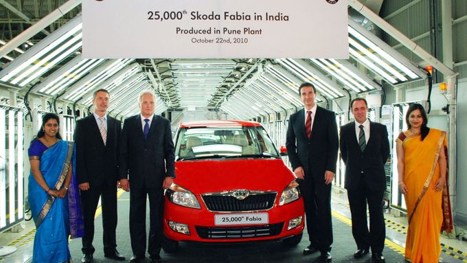 Škoda auto zatím vyrobila v Indii přes čtvrt milionu aut. Věří, že do dvou let půjde o třetí největší automobilový trh.