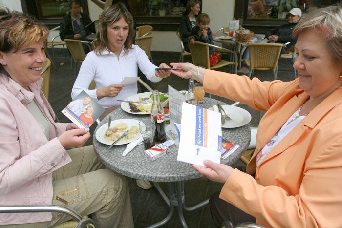 Odsuneme talíře a přečteme si program ODS