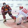 hokej, extraliga 2018/2019, Sparta - Třinec, Roberts Bukarts a Tomáš Marcinko