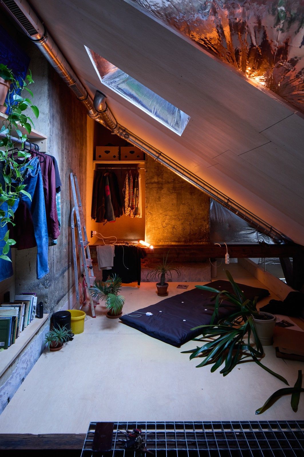 byt, interiér, rekonstrukce, půda, ateliér